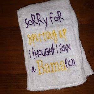 LSU Spitup/Burp Rag